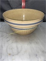 Blue band stone ware bowl