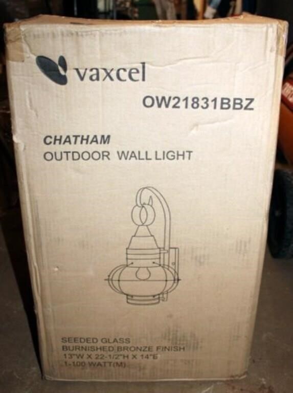 NEW Vaxcel Chatham Outdoor Wall Light