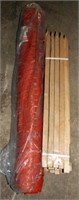 Roll of 4ft Snowfence w/ Stakes