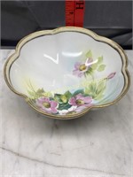 Hand painted nippon candy stand