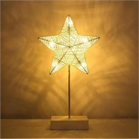 Ramadan Star Table Lamp - White