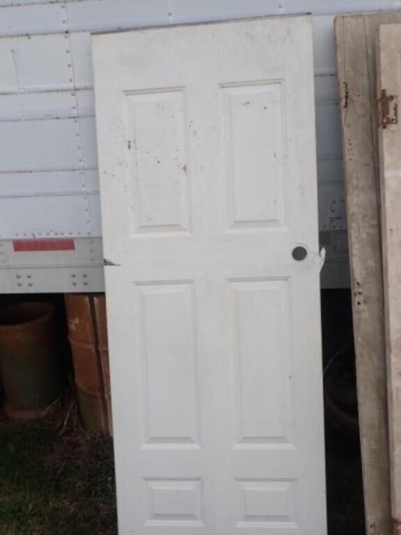 Exterior Metal Door - 32"Wx80"H