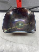 Imperial amethyst stretch glass bowl