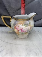 Hand painted Germany pitcher