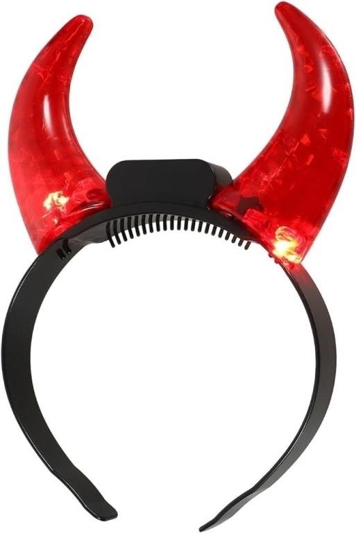 LED Devil Horn Headband - Halloween Costume