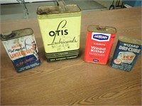 Otis Lubricant Bearings Oil Can, Linseed Oil,