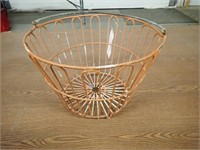 Wire Egg Basket - 14" Diameter  9"H