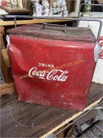 Vintage cocacola cooler