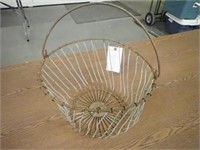 Wire Egg Basket - 14" Diameter x 9 1/2"H