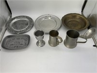 ASSORTED PEWTER COLLECTION