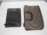 Two Coach Leatherware Bags See Info
