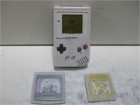 Nintendo Game Boy & Two Games See Info