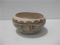 6.5"x 3.25" A. Tafoya Jemez Pottery Bowl