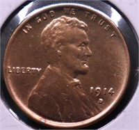 1914 D LINCOLN CENT POLISHED