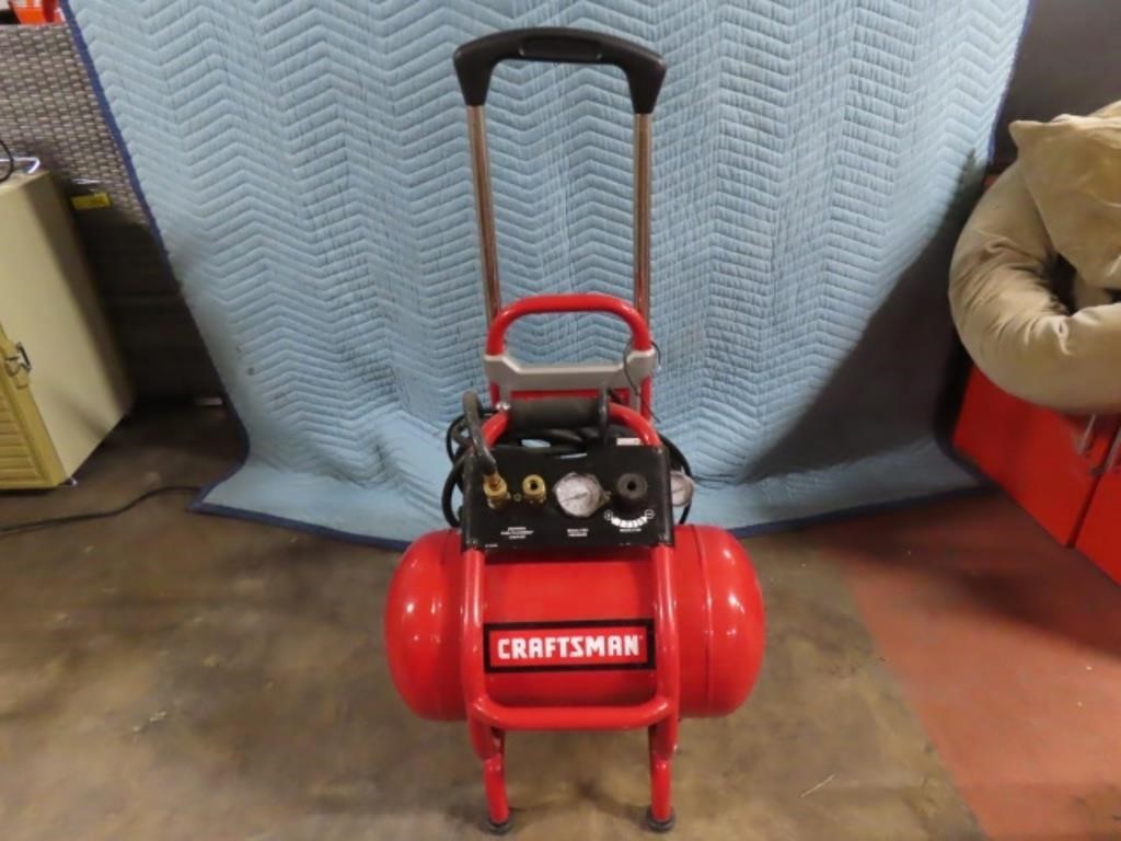 Craftsman 5-Gal NICE Air Compressor on Wheels