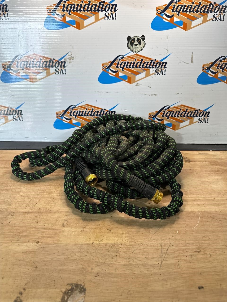 $50  Xtreme Hose 1-in x 100-ft Black Rubber