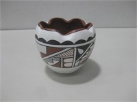 4"x 4.5" A. Tafoya Jemez NM Pottery Bowl