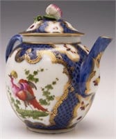 Royal Worcester 18th Century Exotic Teapot.
