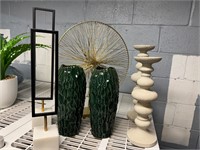 Contemporary Candle Holders, Vases, etc.