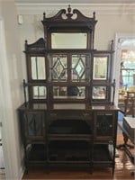 Antique Chippendale Style Library / Cabinet