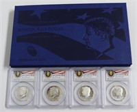 50TH ANNIVERSARY KENNEDY SILVER COIN COLLECTION