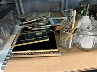 Lot of Picture Frames, Soap Dispensers, etc.