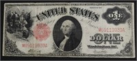 SERIES 1917 $1 RED SEAL US NOTE