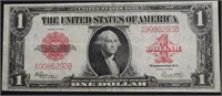 SERIES 1923 $1 RED SEAL US NOTE