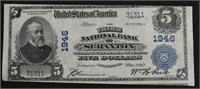 SERIES 1902 $5 THIRD NATIONAL BANK OF SCRANTON