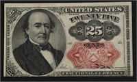 1874 5TH ISSUE 25 CENT FRACTIONAL