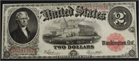 SERIES 1917 $2 RED SEAL US NOTE