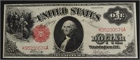 SERIES 1917 $1 RED SEAL US NOTE