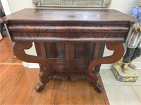 Fantastic Antique  mahogany hall table