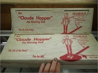 (2) Claude Hoppers Dancing Dolls In Original Box