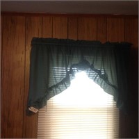 drapes in back room