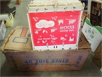 (2) Boxes w/ Vintage Egg Cartons