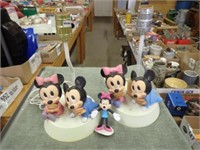 Mickey & Minnie Baby Lamps
