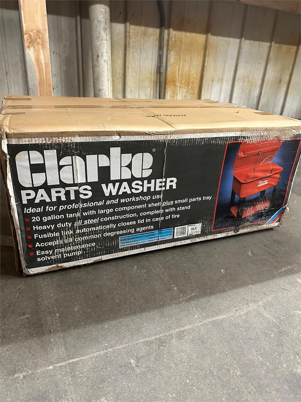 Clarke Parts Washer (NEW)