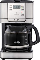$55  Mr. Coffee - 12-Cup Maker  Strong Brew  Steel