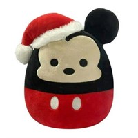 $30  Disney 8-inch Red-White Holiday Mickey Plush