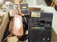 Kodak Colorburst 250, Cannon 35mm, Argus 35mm
