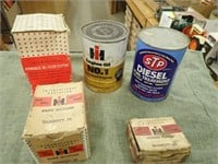IH: Sickle Sections, Engine Oil, Oil Filters,