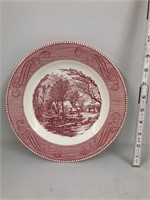 Currier & Ives plate