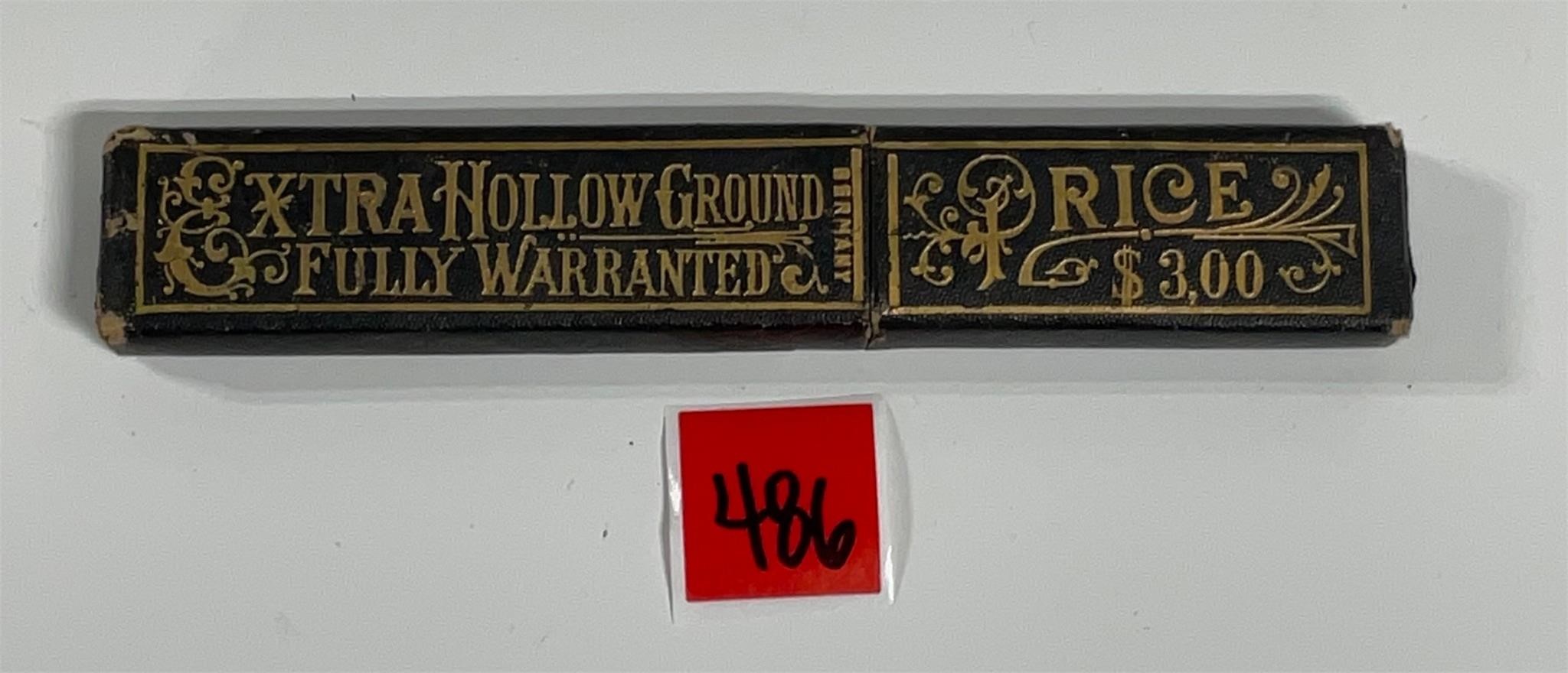 Vtg. Extra Hollow Ground - Fully Warranted