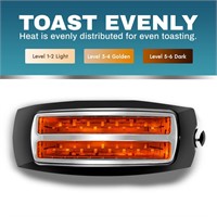 $55  Elite Gourmet 4-Slice Long-Slot Toaster