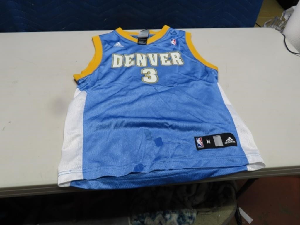 Adidas Youth MED Denver Nuggets IVERSON Jersey