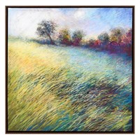 $27  Watercolor Countryside Canvas Art  Multicolor