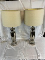 Pair of Contemporary Decorator Lamps