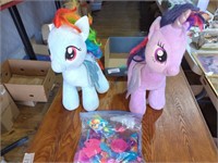 (2) Large My Little Pony's