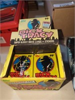 Wax Box of Vintage Dick Tracy cards with 16 packs